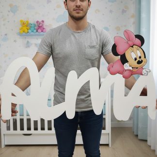 Letrero Minnie Bebé