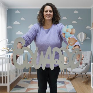 Letrero Osito globos