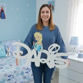 Letrero Princesa Elsa