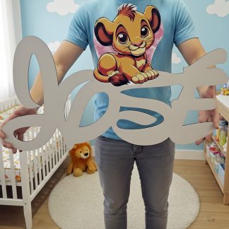 Letrero Simba Bebé