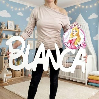 Letrero Princesa Aurora