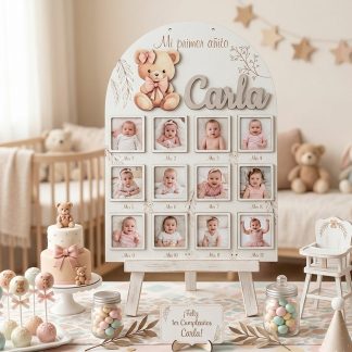 Mi Primer añito Osita lazo