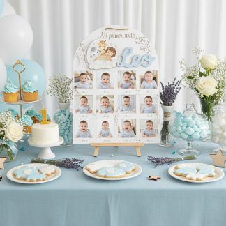 Mi Primer añito Animales arcoiris