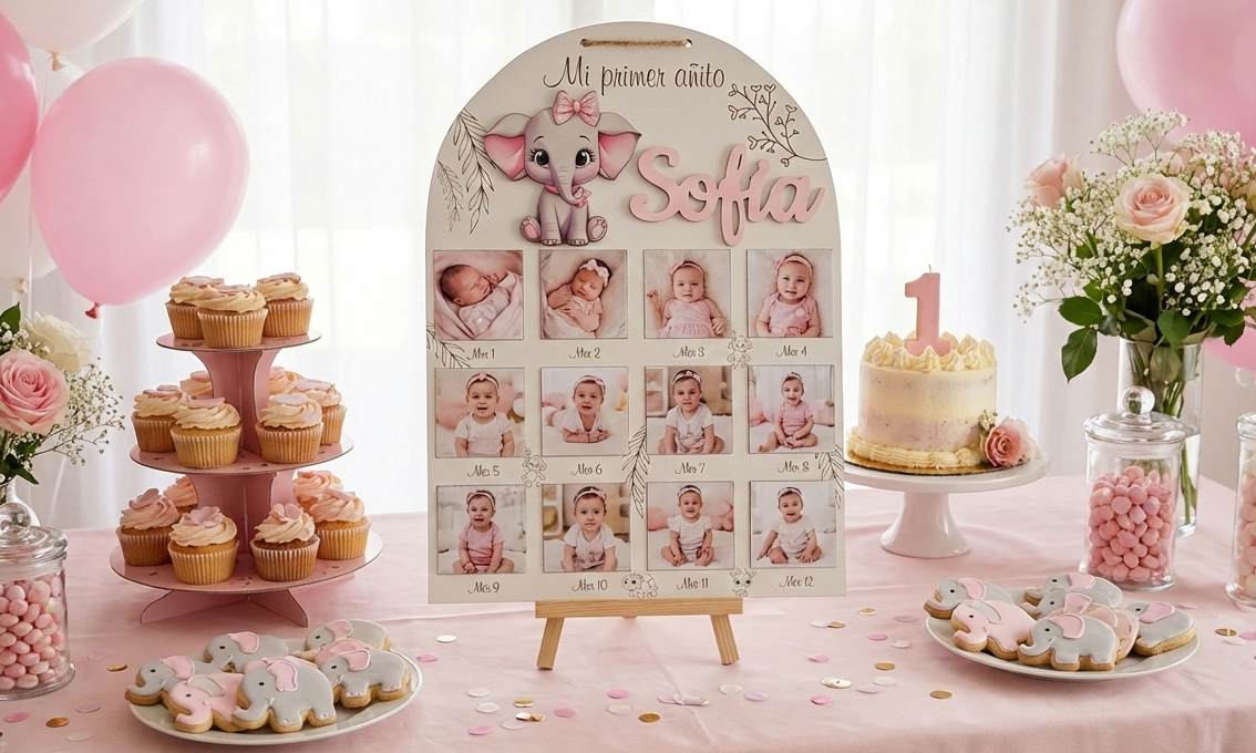 Mi Primer añito Elefantita