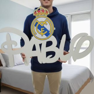Letrero Real Madrid